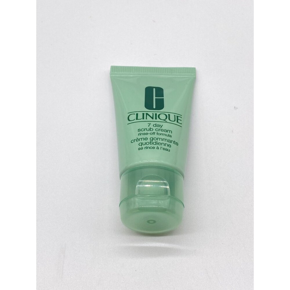 Clinique 7 Day Face Scrub Cream 30ml Rinse-Off Formula